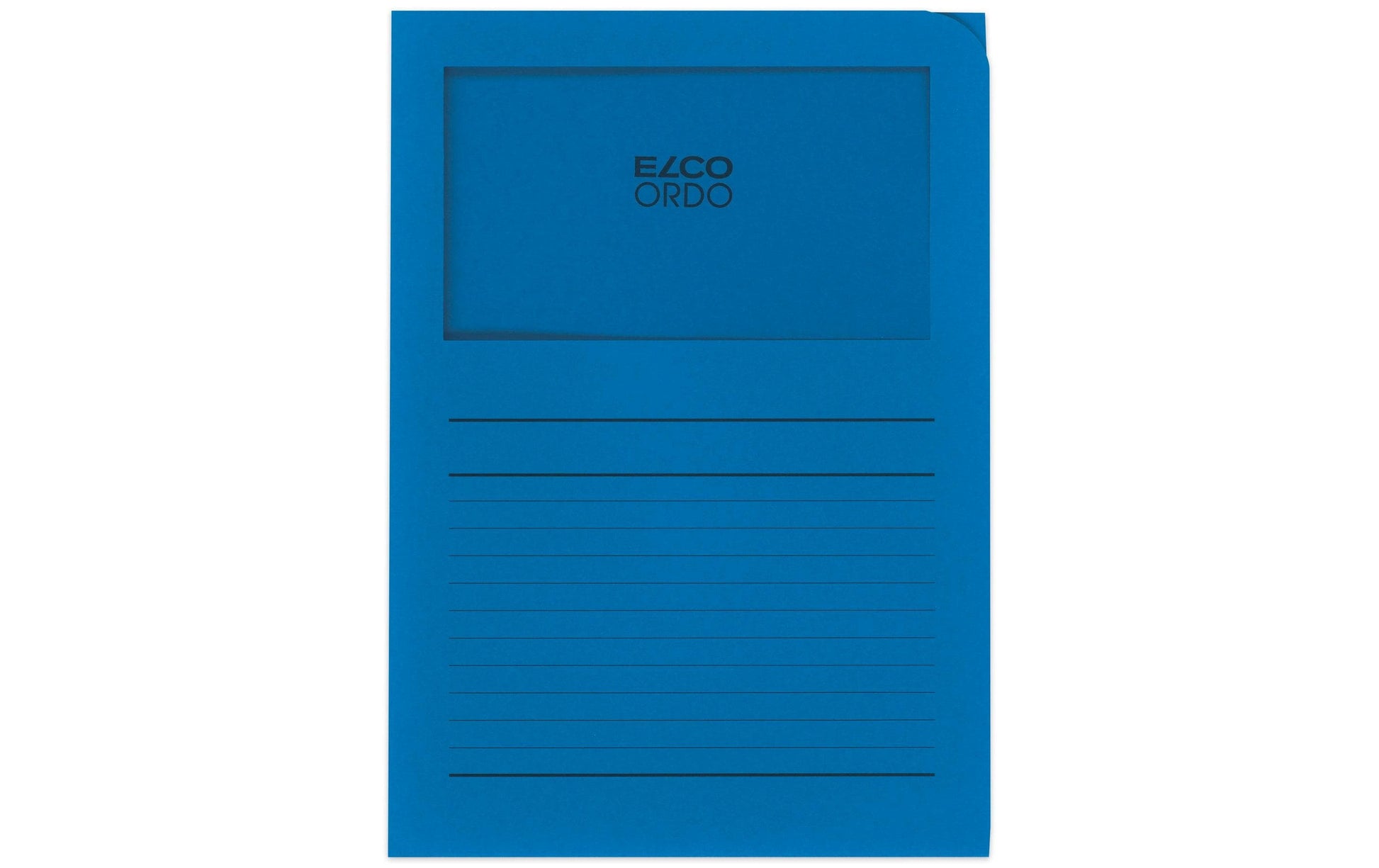 Elco Sichtmappe A4 – Königsblau, Papier, 100er-Pack