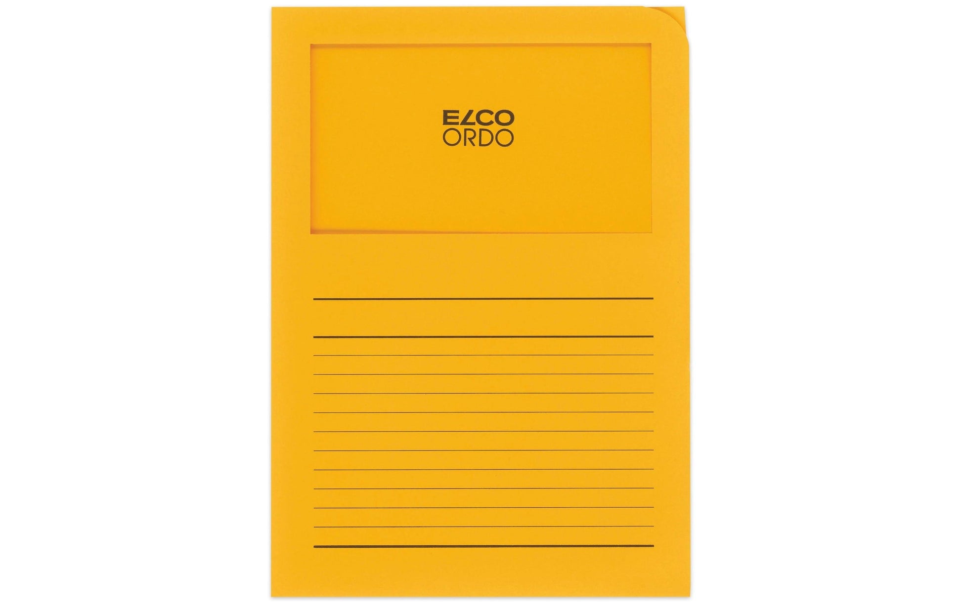 Elco Sichtmappe A4 – Goldgelb, Papier, 100er-Pack