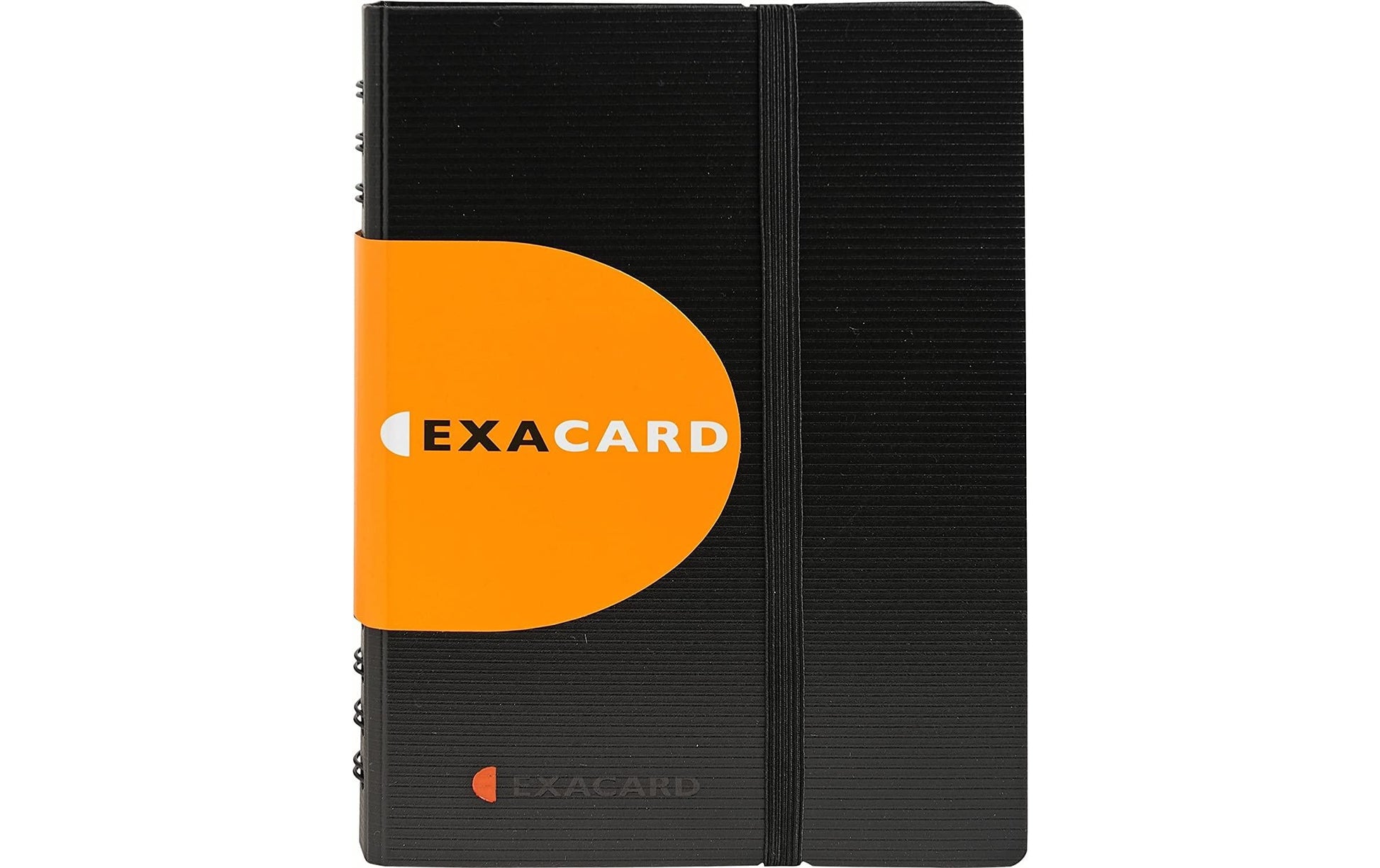 Exacompta Visitenkartenbuch EXACARD – für 120 Visitenkarten, Polypropylen (PP), schwarz