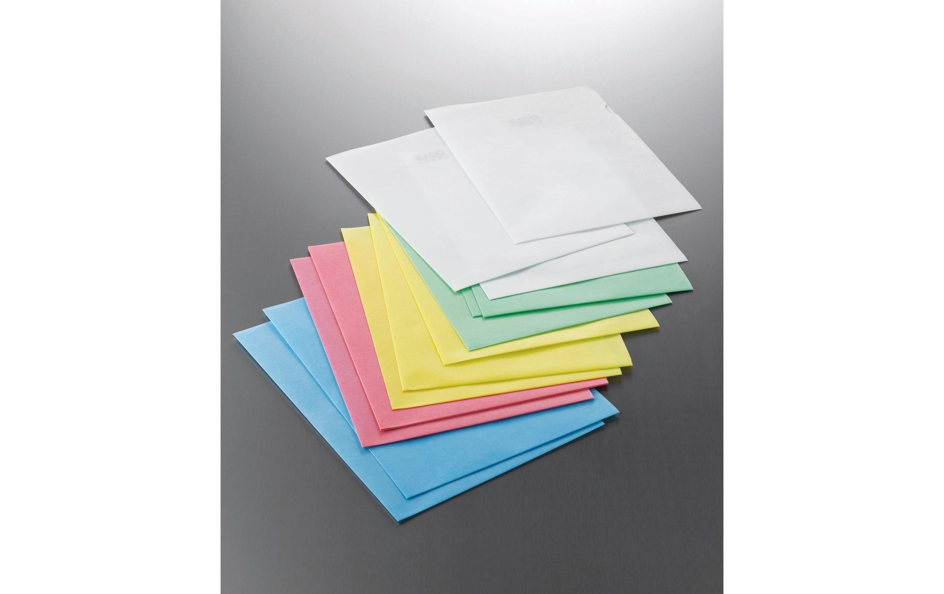 Elco Sichtmappe A4 – farbig sortiert, Papier, 100er-Pack