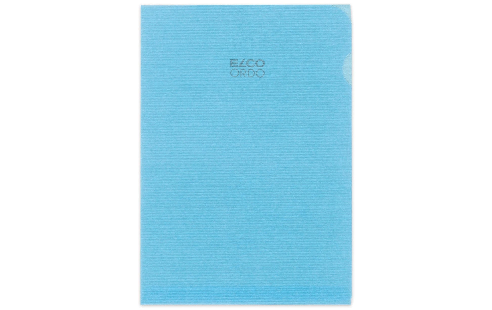 Elco Sichtmappe A4 – Blau, Papier, 100er-Pack