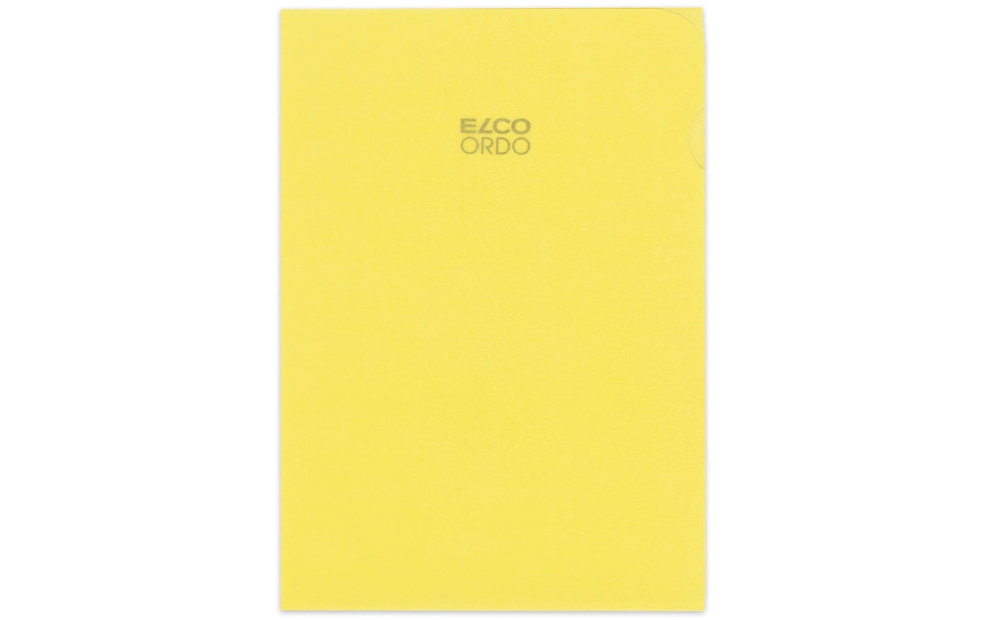 Elco Sichtmappe A4 – Gelb, Papier, 100er-Pack