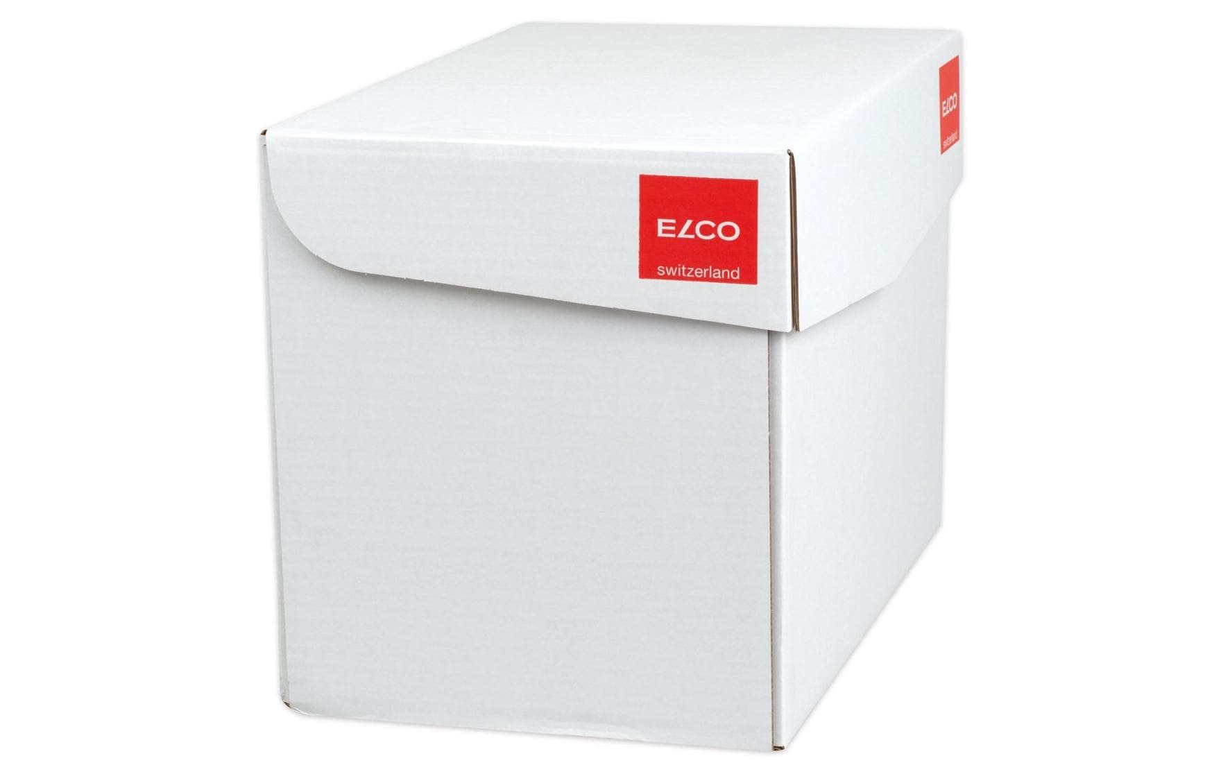 Elco Couvert C4, Fenster links, Selbstklebend, Weiss, 120 g/m², mit Innendruck – 250 Stk.