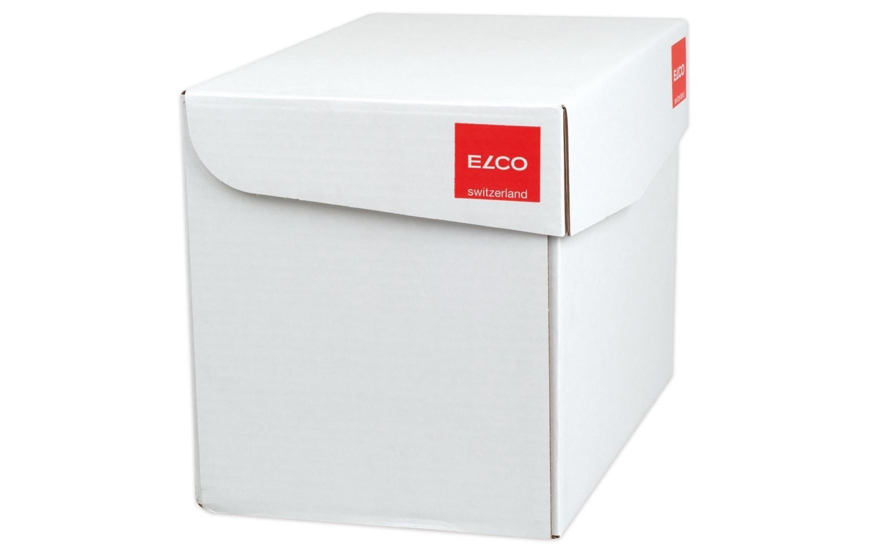 Elco Couvert C4 (324 × 239 mm), mit Fenster, selbstklebend (Optifix), weiss, 120 g/m², Papier – 200 Stk.