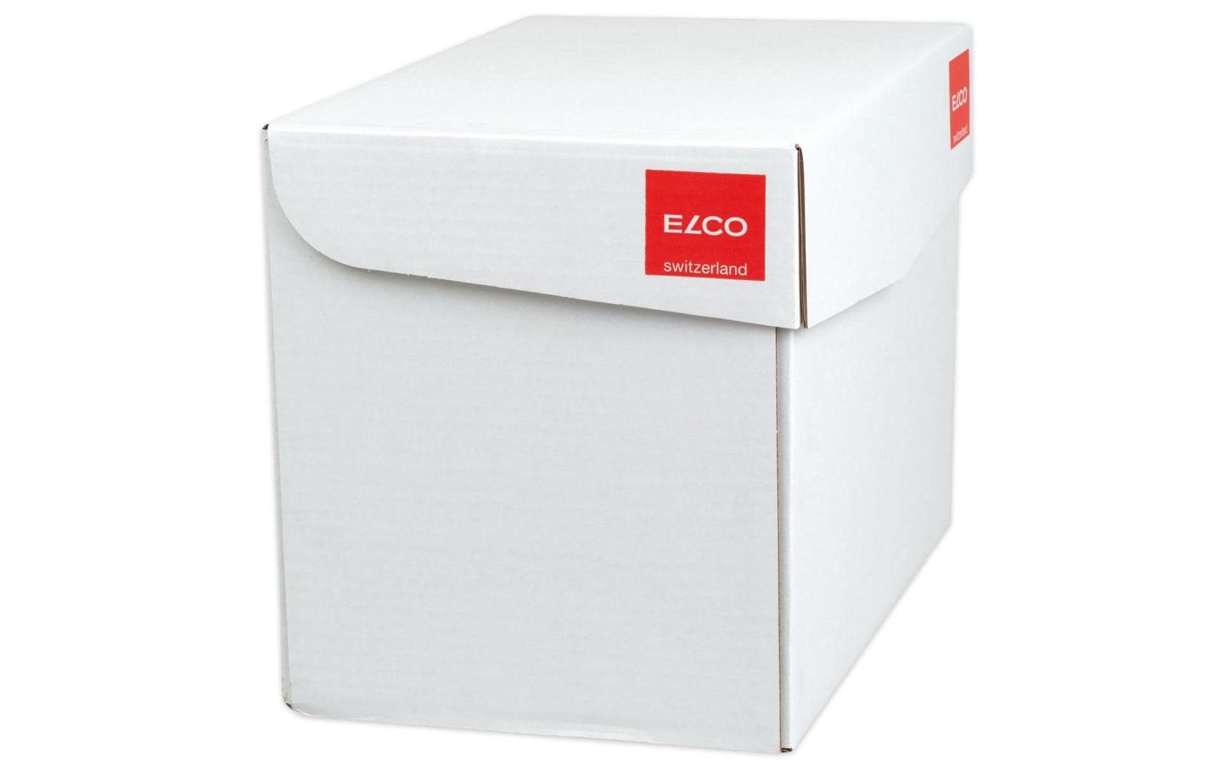 Elco Couvert C4, ohne Fenster, selbstklebend, hochweiss, 120 g/m², mit Innendruck – 250 Stk.