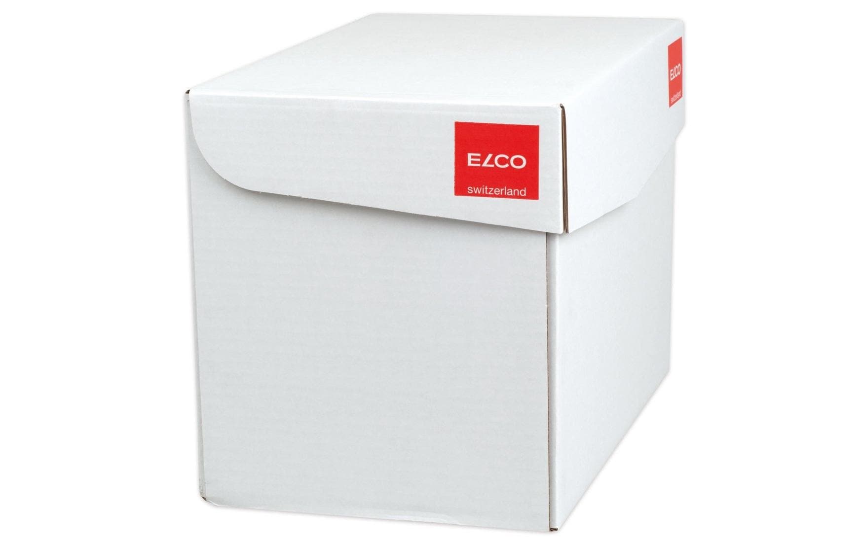Elco Couvert C4, Fenster rechts, Haftklebung, hochweiss, 120 g/m², mit Innendruck – 250 Stk.