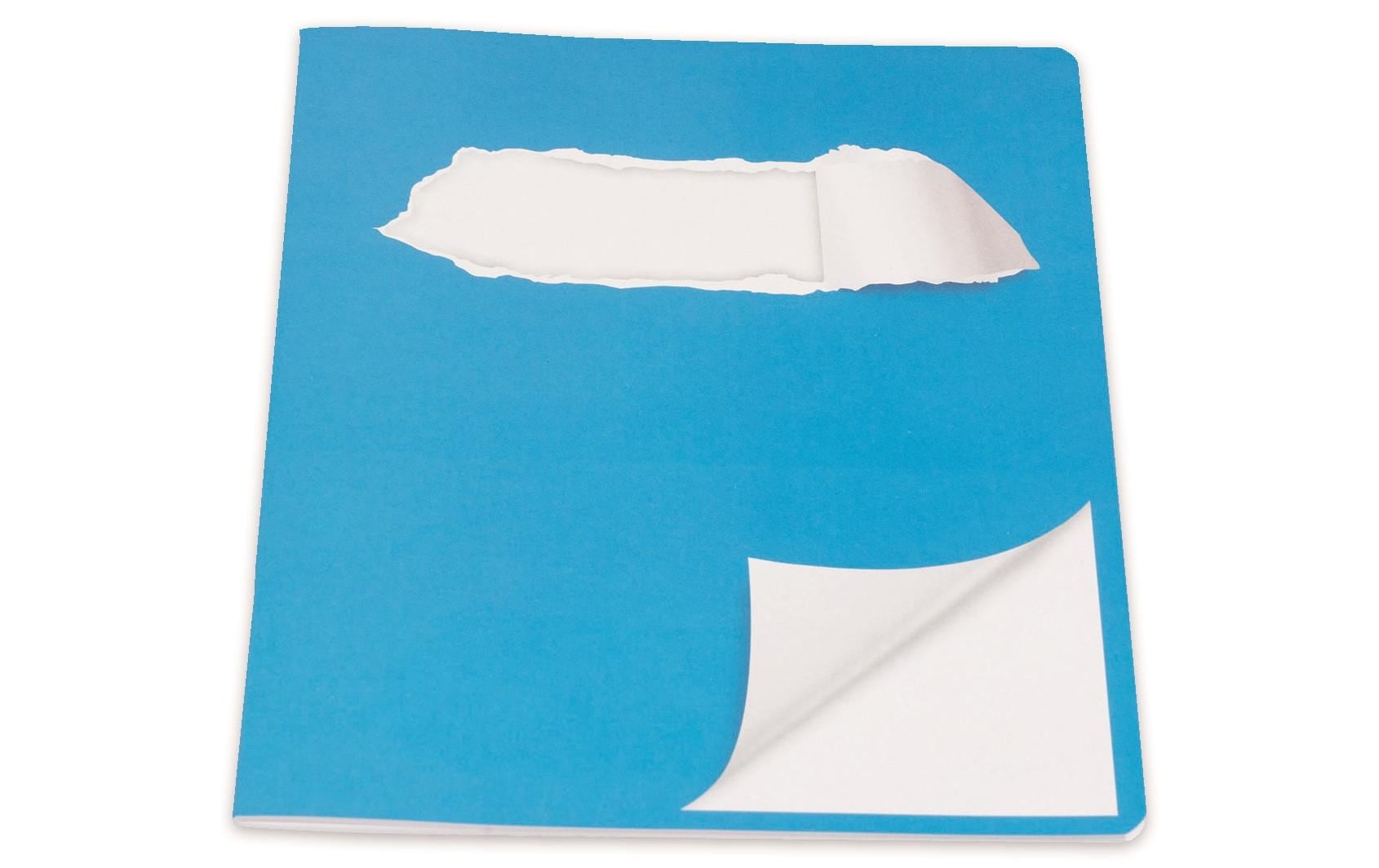 Elco Schulheft – 175 × 220 mm – blanko – 24 Seiten – 90 g/m² – gebunden – weiss – FSC