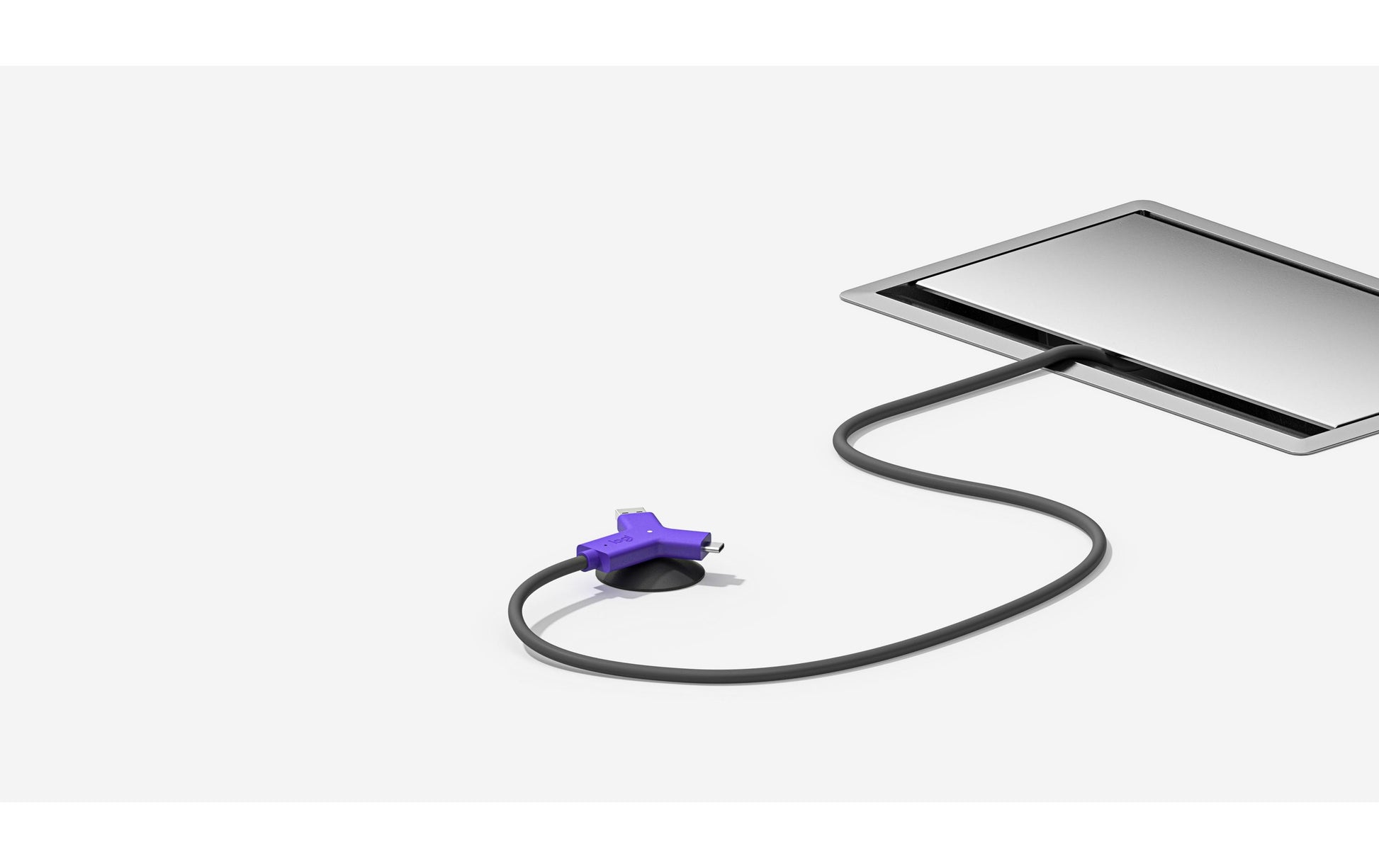 Logitech Swytch Schwarz – BYOD-Kit – 4K, HDMI x2, USB-C x2, für Rally/MeetUp/GROUP und andere