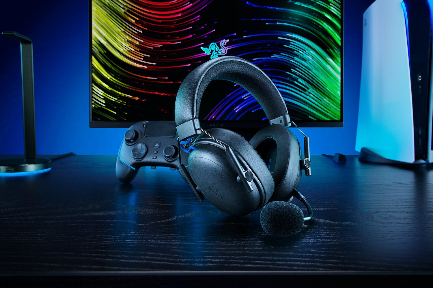 Razer BlackShark V3 – Gaming-Headset – Bluetooth, Surround-Sound – Schwarz – für PS5/PC/Xbox, u. a.