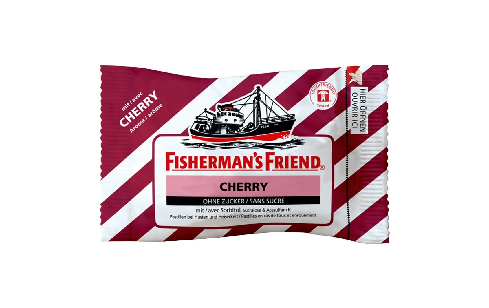 Fisherman-s Friend Fisherman's Friend Lutschbonbons – Kirsche – 24 × 25 g