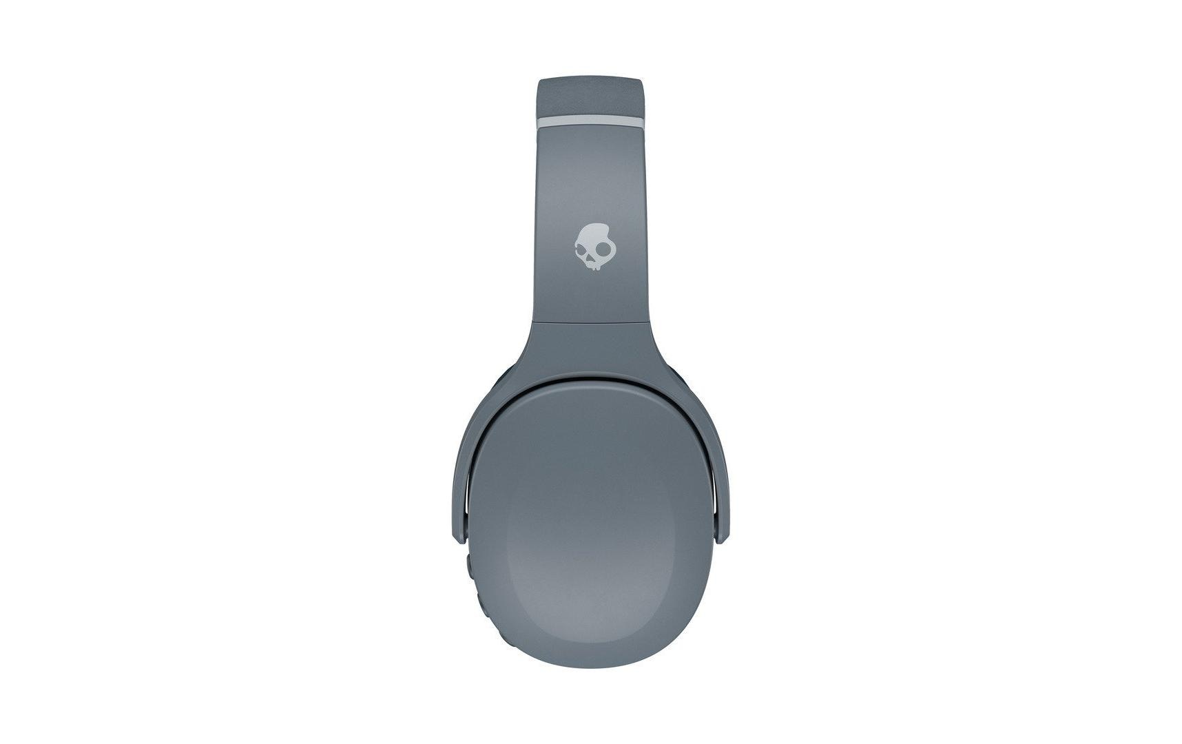 Skullcandy Crusher Evo – Over-Ear Headset – Bluetooth 5.0, Anrufmanagement, USB-PD – Grau – bis 40 h