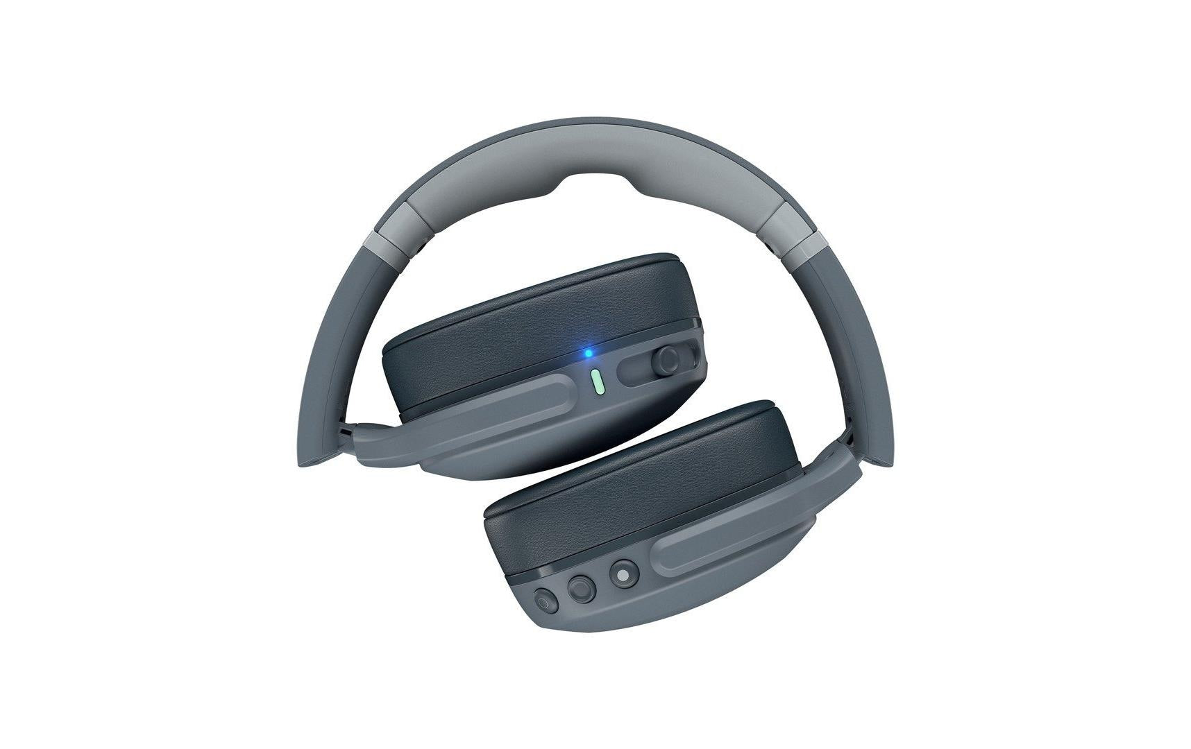 Skullcandy Crusher Evo – Over-Ear Headset – Bluetooth 5.0, Anrufmanagement, USB-PD – Grau – bis 40 h