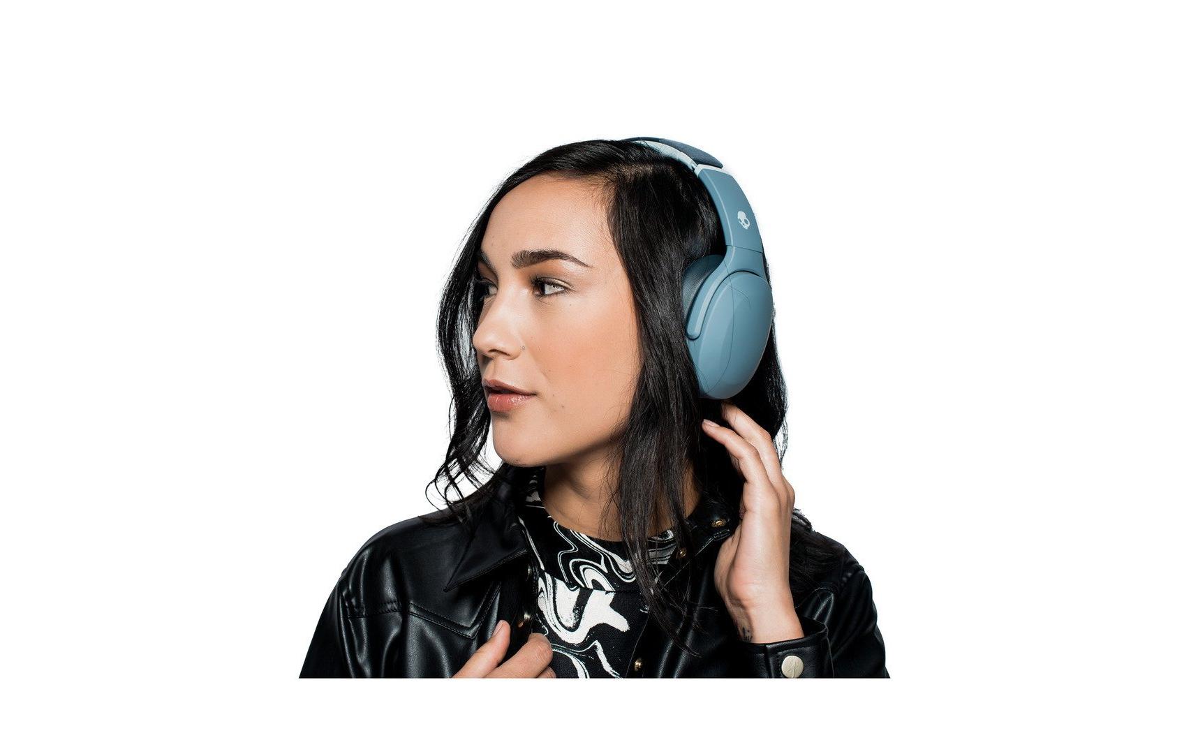 Skullcandy Crusher Evo – Over-Ear Headset – Bluetooth 5.0, Anrufmanagement, USB-PD – Grau – bis 40 h