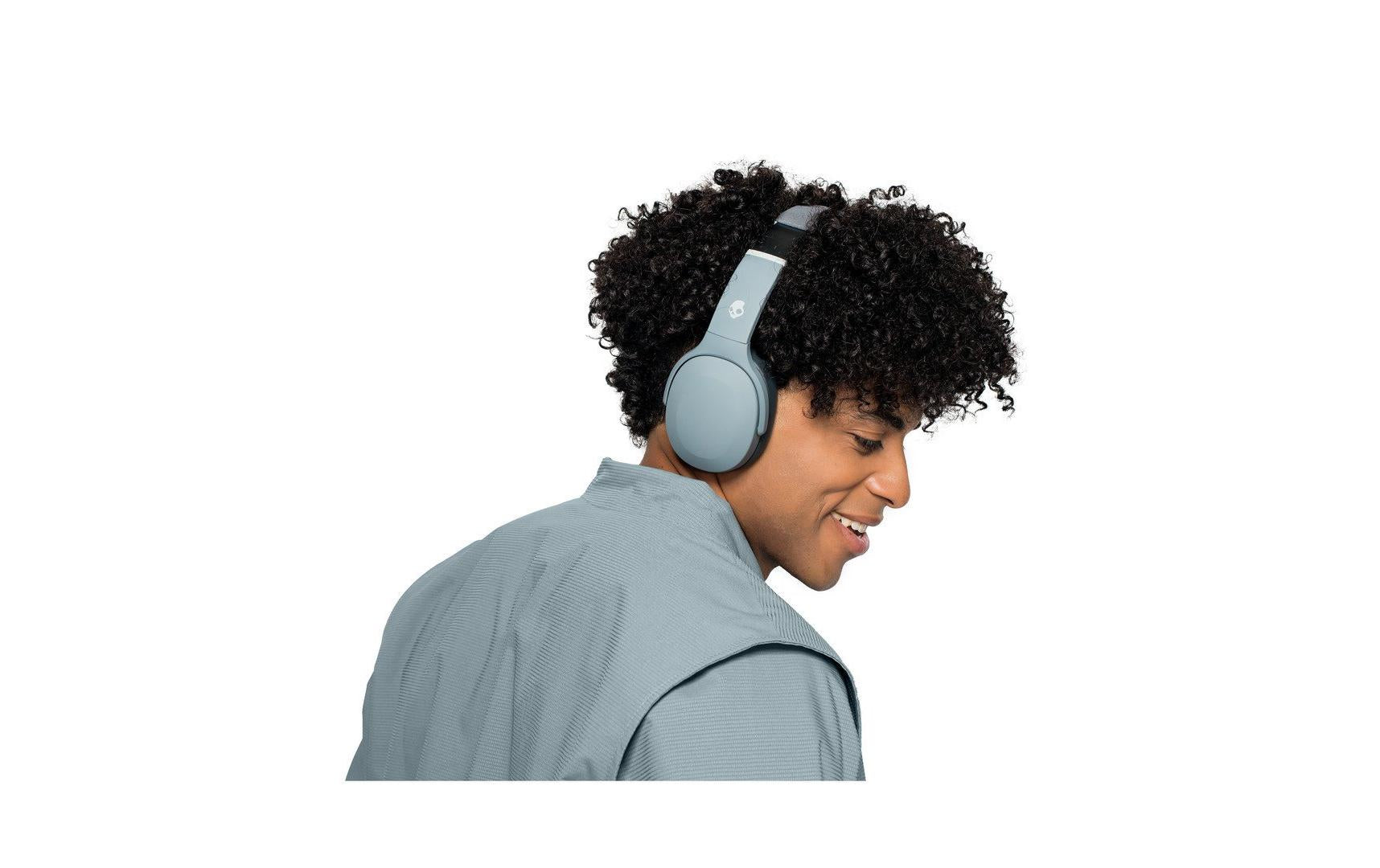 Skullcandy Crusher Evo – Over-Ear Headset – Bluetooth 5.0, Anrufmanagement, USB-PD – Grau – bis 40 h