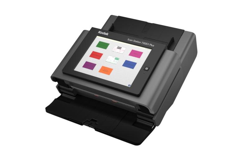 Kodak Alaris ScanStation 730EX Plus – Einzugsscanner, A4, Duplex, 70 Seiten pro Minute, ADF 75 Blatt, LAN