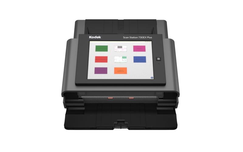 Kodak Alaris ScanStation 730EX Plus – Einzugsscanner, A4, Duplex, 70 Seiten pro Minute, ADF 75 Blatt, LAN