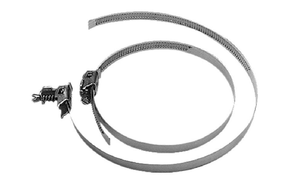 Helios Ventilatoren Helios Schraubklemme (Schneckengetriebe) SCH165 – Ø 165 mm, Metall, Grau