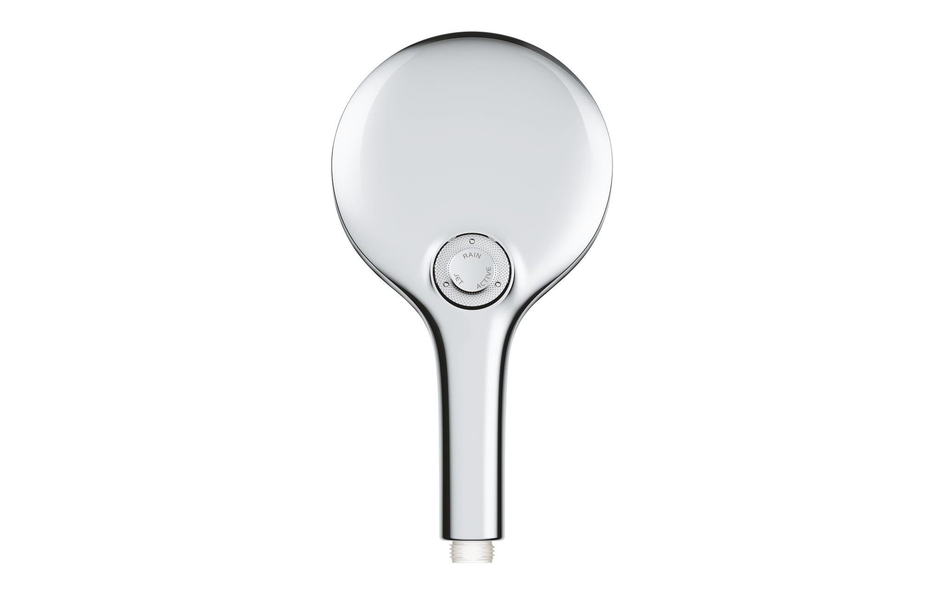 GROHE Handbrause Rainshower 130 – Ø13 cm, Edelstahl, Wandmontiert, Chrom