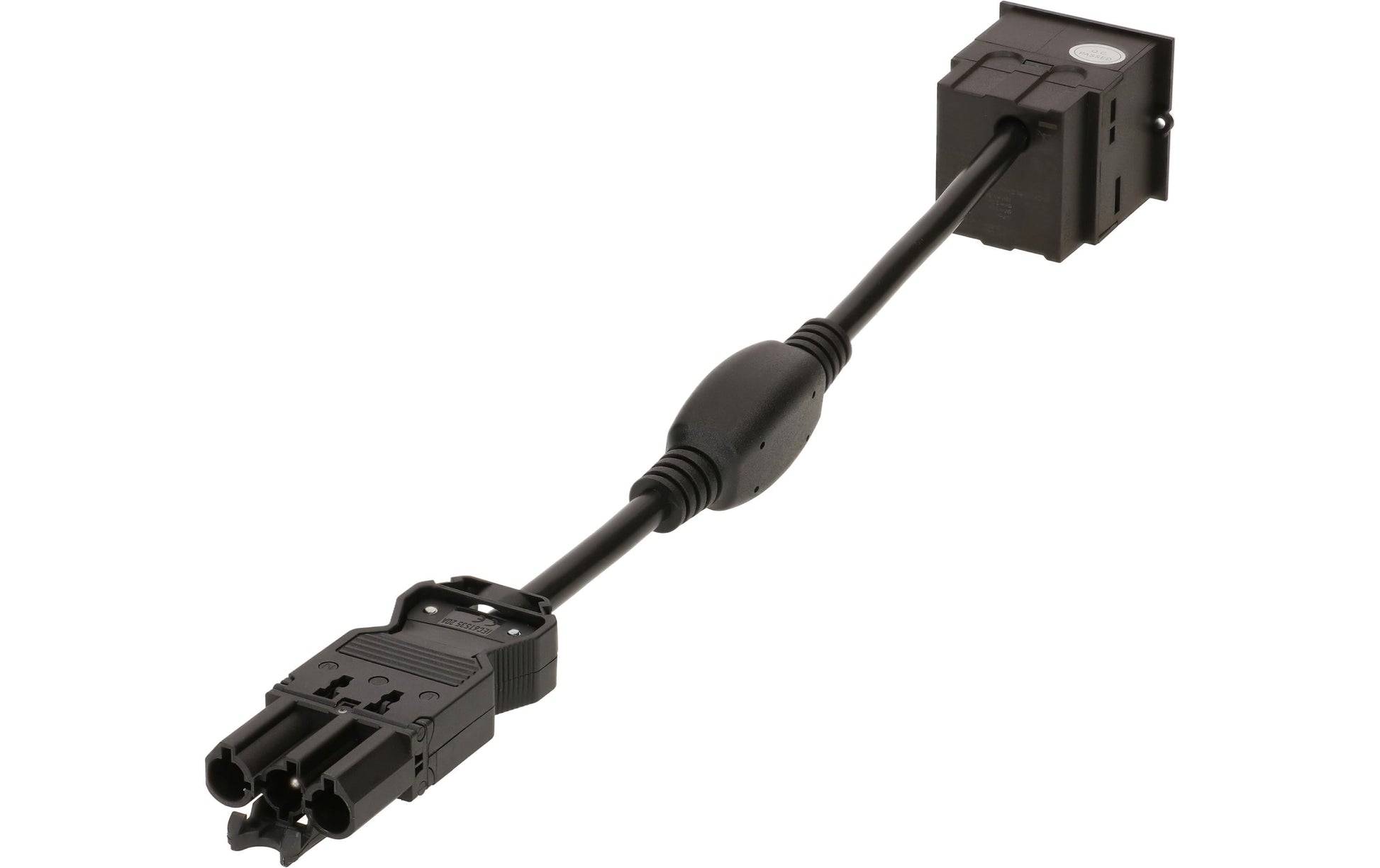 Bachmann 917.227 USB-Ladegerät 45 W – USB-C×1, USB-A×1, Überspannungsschutz, IP20 – Schwarz