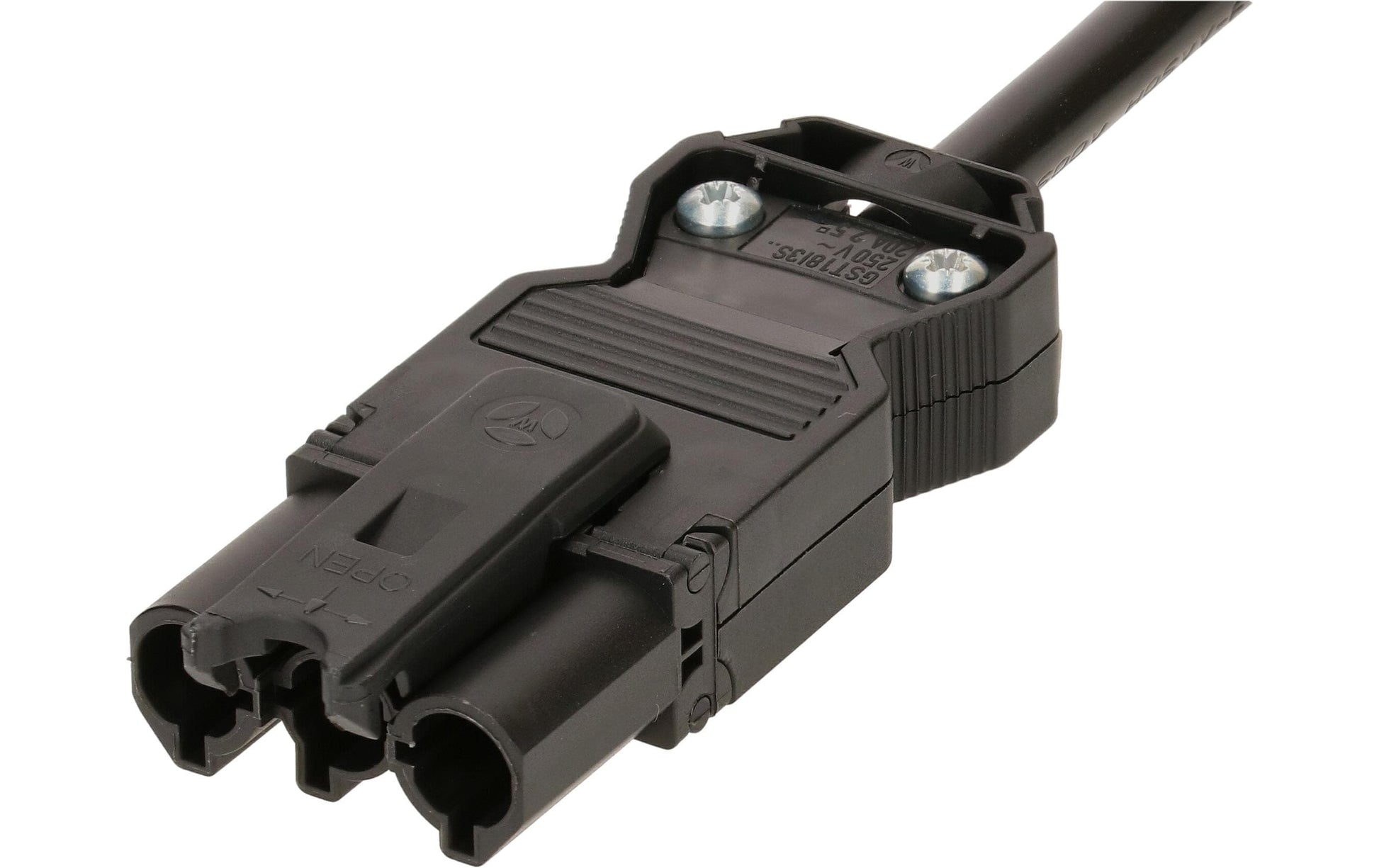 Bachmann 917.227 USB-Ladegerät 45 W – USB-C×1, USB-A×1, Überspannungsschutz, IP20 – Schwarz
