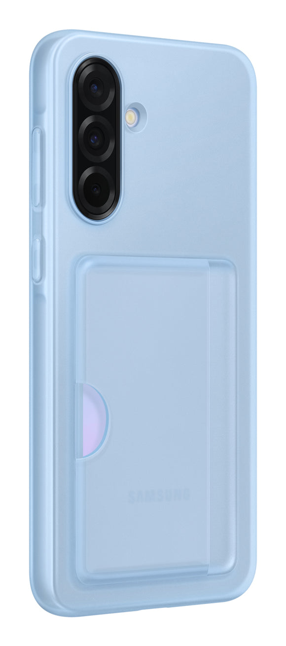 Samsung Backcover – für Samsung Galaxy A36 5G, mit Kartenfach, Kunststoff, Blau