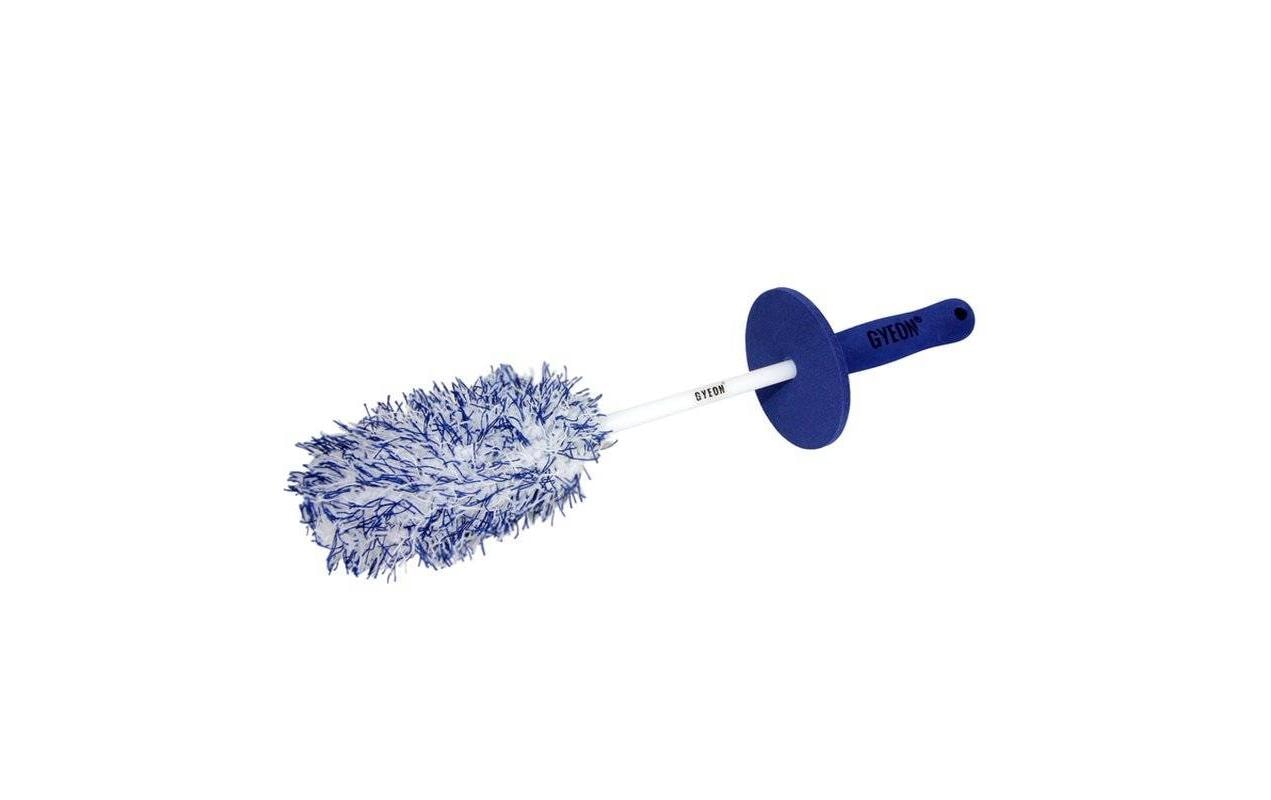 Gyeon Scheuerbürste Q2M WheelBrush Medium – Mikrofaser, Blau, ergonomischer Griff – für Felgen