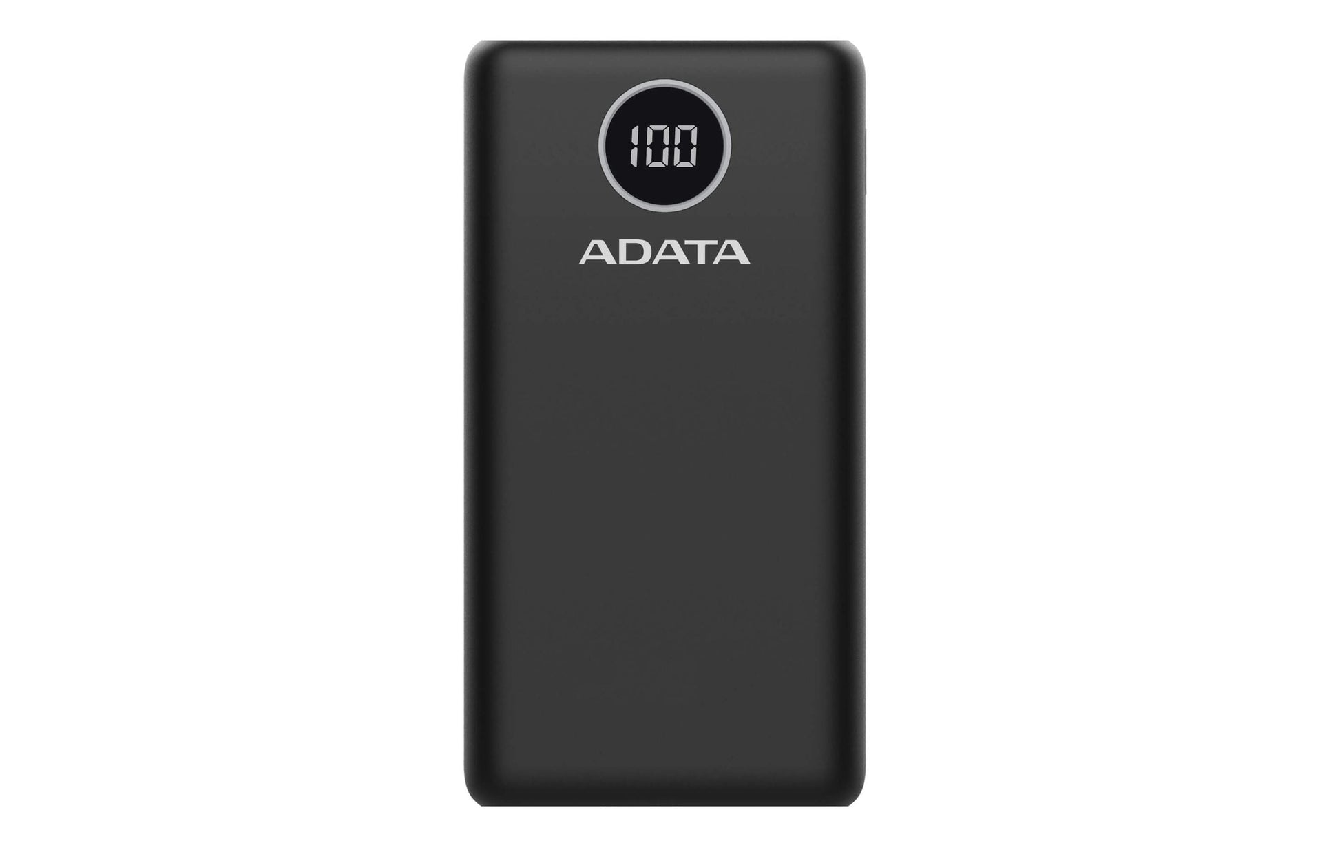 ADATA Powerbank 20000 mAh, PD 18 W, 2× USB-A, 1× USB-C, für Smartphones, Schwarz