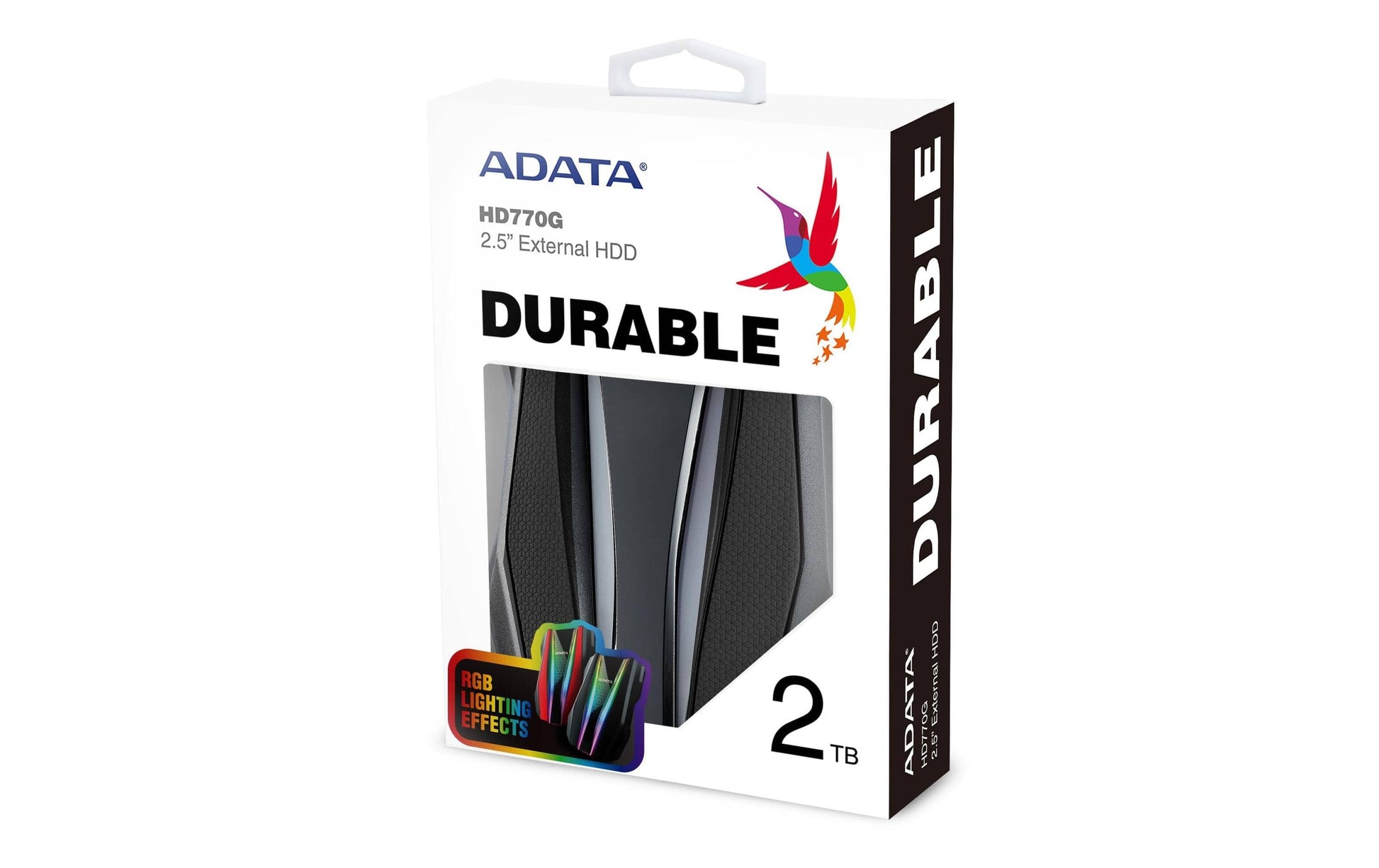 ADATA HD770G Speichergerät – 2 TB, USB 3.2 Gen 1, 2,5" 256-Bit AES