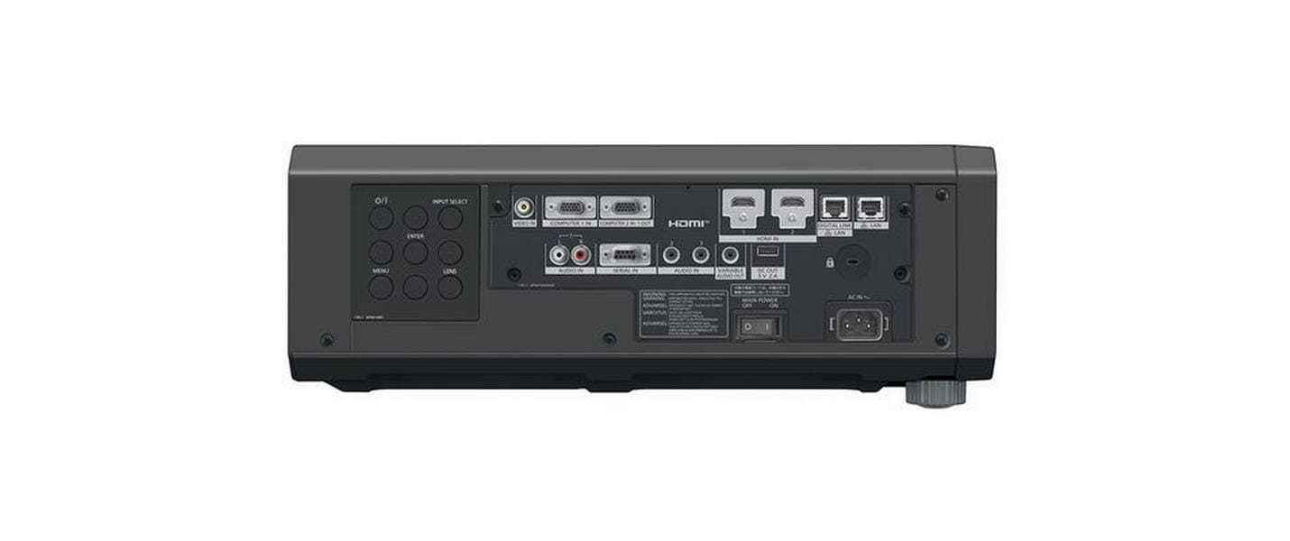 Panasonic PT-FRZ50BE, Laser-DLP-Projektor – WUXGA, 5200 ANSI-Lumen, 16:10
