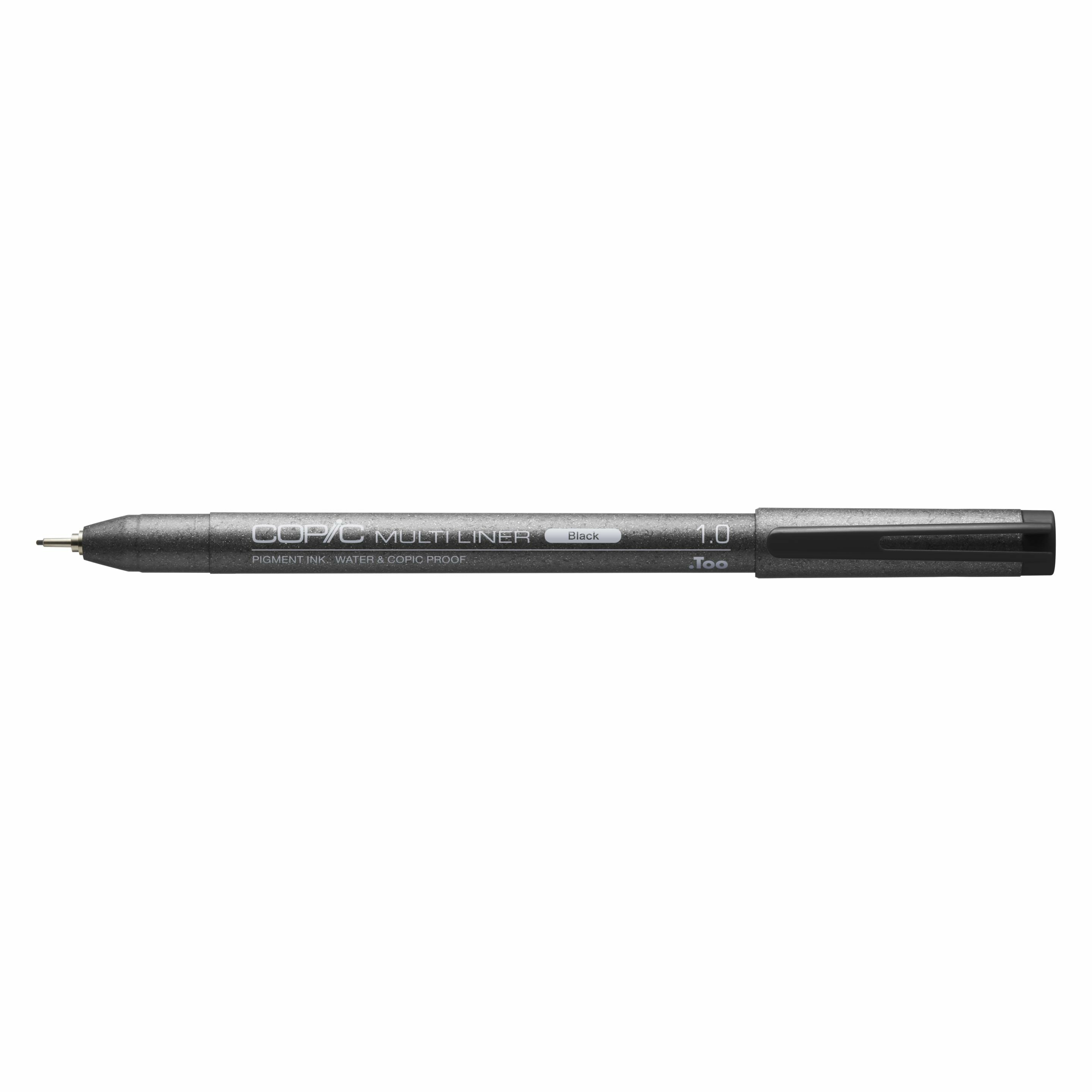 Copic Multiliner Fineliner – 1 mm, schwarz, 1 Stk., wasserfest