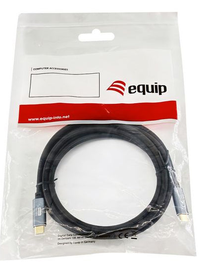 Equip USB-C auf USB-C Kabel – USB 3.2 Gen 2 (10 Gbit/s) – 3 m – PD 100 W – 4K/60 – Magnetisch abgeschirmt