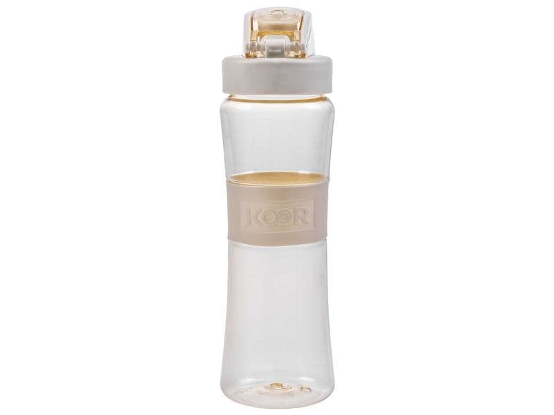 KOOR Trinkflasche 650 ml – Kunststoff, Weithals, Schraubdeckel