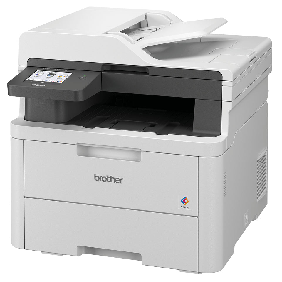 Brother DCP-L3555CDWRE1 – Farbiges Laser-MFP A4, 3-in-1 – USB/LAN/WLAN – Duplex, ADF – 26 Seiten/Min S/W, 26 Seiten/Min Farbe