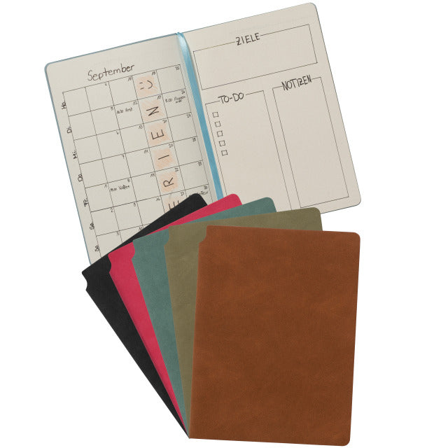 Kolma Notizbuch – A5, gepunktet, 144 Seiten, 80 g/m², Softcover, Pink
