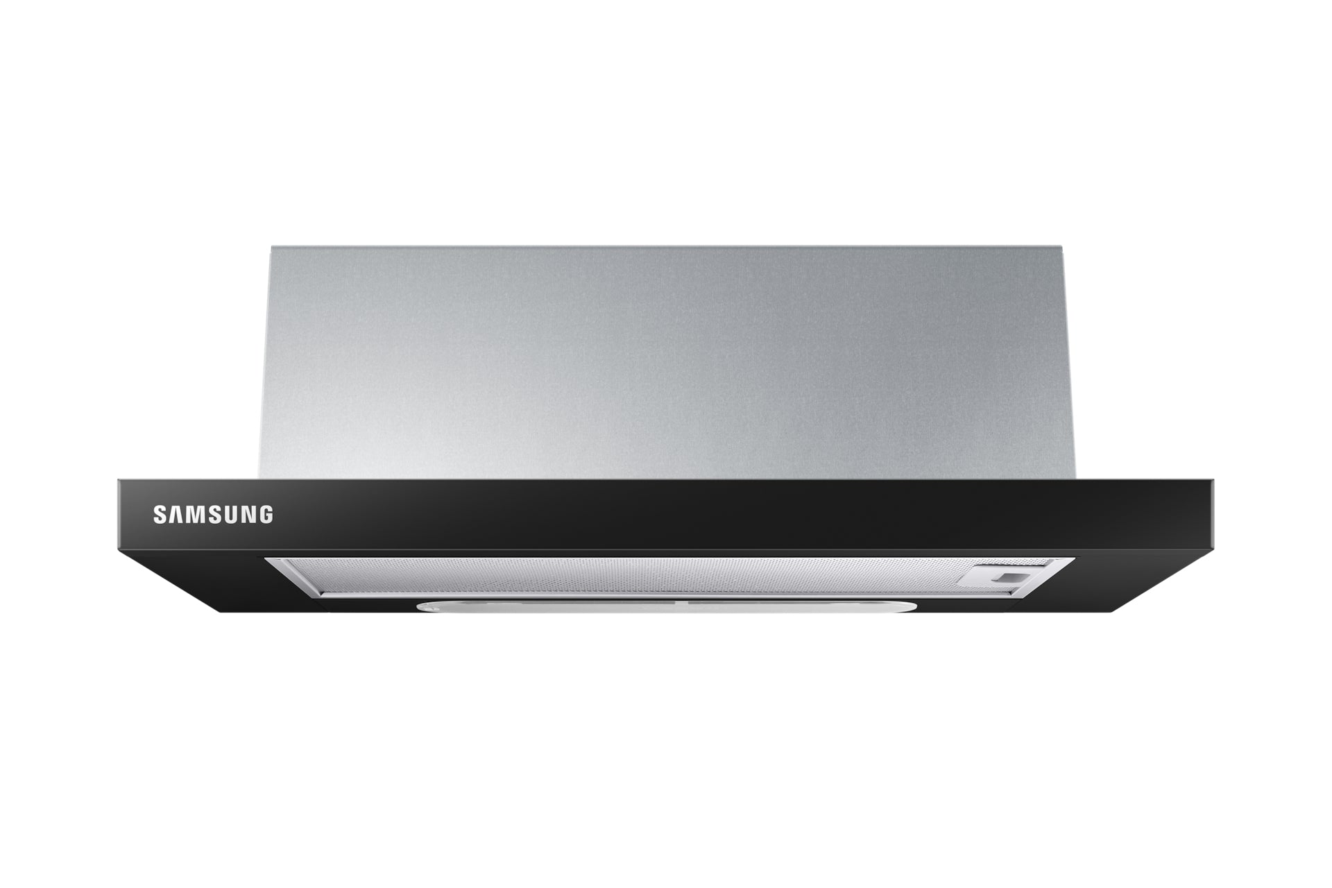 Samsung Dunstabzugshaube NK24M1030IB/UR – 60 cm, 392 m³/h, Energieeffizienzklasse C – schwarz/edelstahl