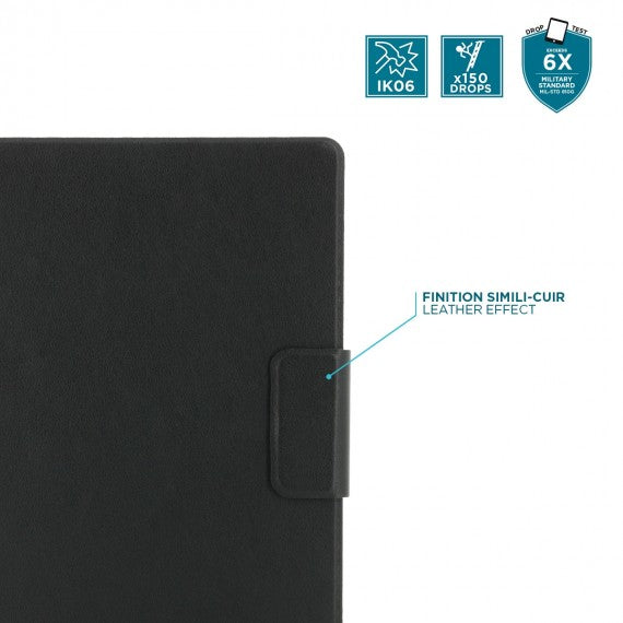 Mobilis Tastatur-Case für Galaxy Tab A9+ 10,9" (SM-X210/SM-X216) – Bluetooth, FR – Schwarz