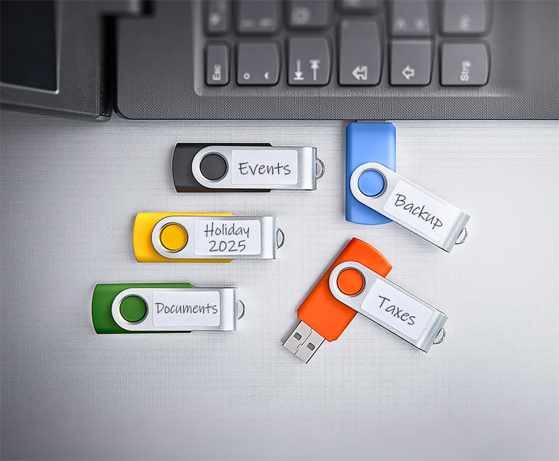 Intenso Basic Line – USB-Stick 5×8 GB, Drehring