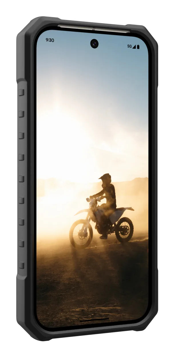 Urban Armor Gear UAG Pathfinder Backcover – für Google Pixel 9, TPU, Schwarz, bis 5,4 m sturzsicher