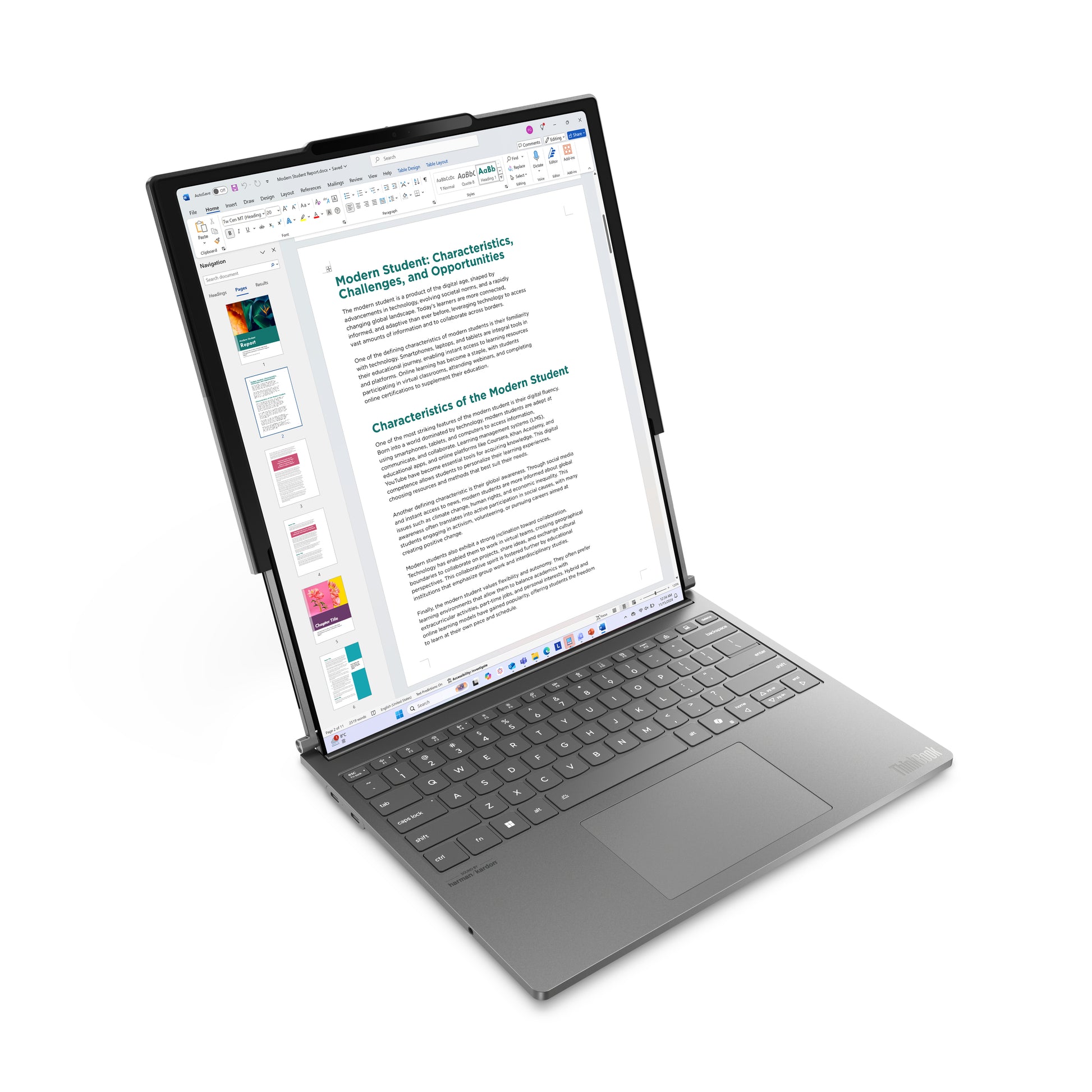 Lenovo ThinkBook Plus Ultra 7 258V – 16,7", 1 TB, 32 GB RAM, WLAN, Windows 11 Pro, Grau