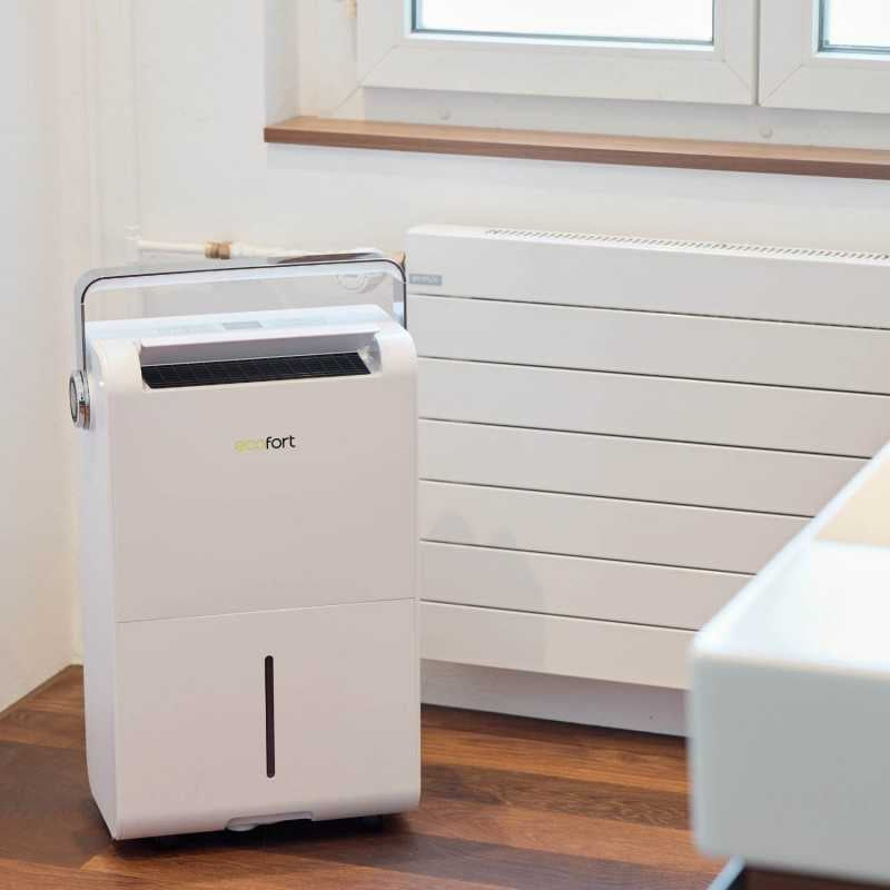 Ecofort Luftentfeuchter ecoQ 35L – 35 L/24 h, bis 85m², Tank 6 l, Hygrostat