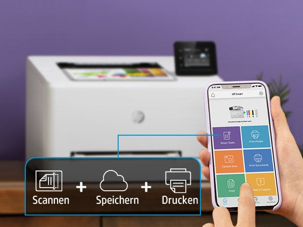 HP LaserJet Pro M255dw – Farbe