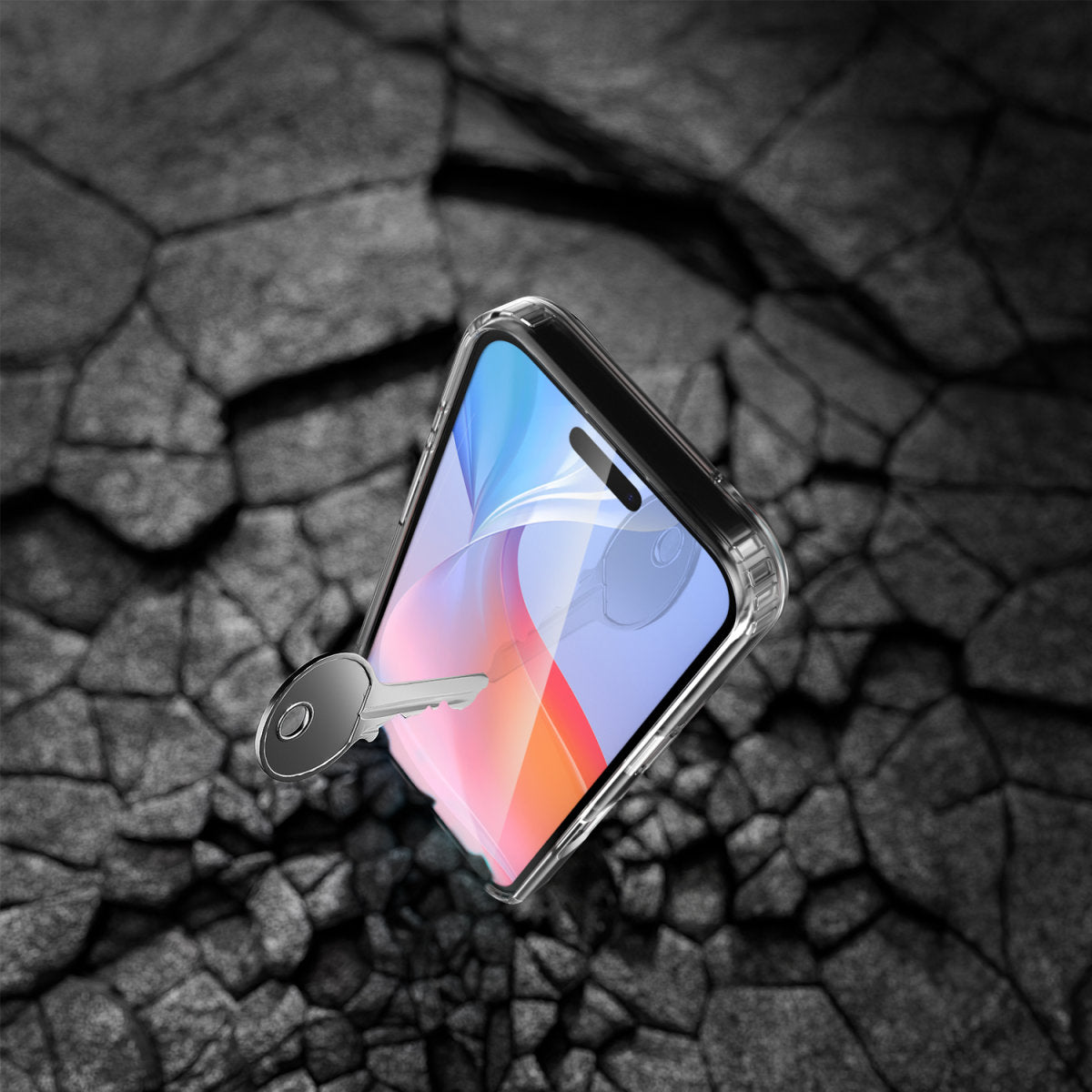 4smarts 360° Premium Set Backcover – für Apple iPhone 16 Pro Max, TPU+PC, Gehärtetes Glas, Transparent
