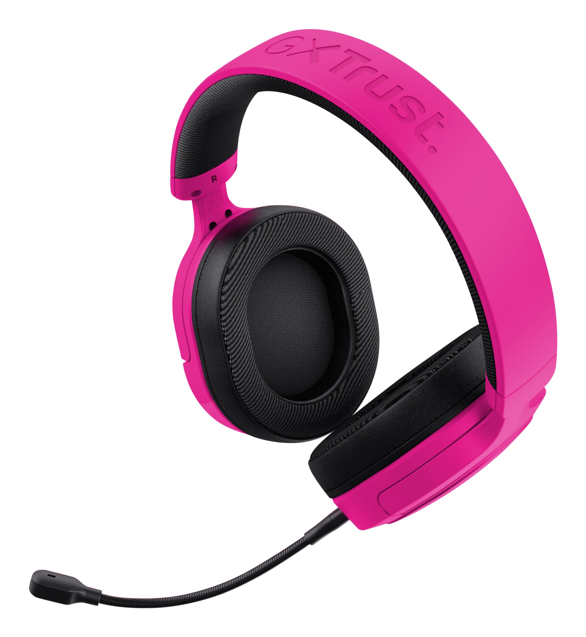 Trust GXT 498P Forta Gaming-Headset – Over-Ear, Stereo, Kabelgebunden, 3,5 mm Klinke, Rosa