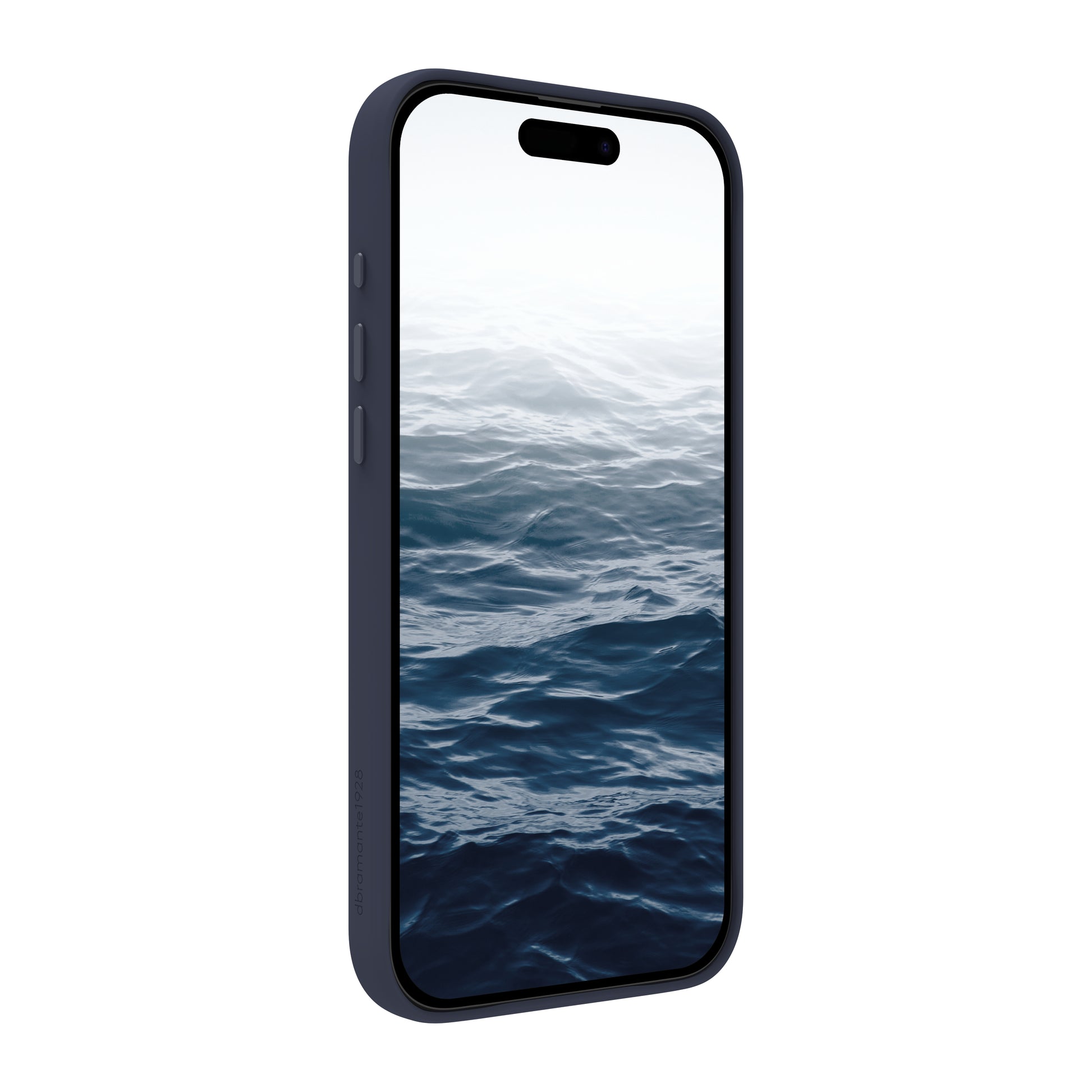 dbramante1928 Roskilde MS Kick ICON Backcover – für Apple iPhone 17 Pro Max, Deep Water, bis 1,2 m sturzsicher