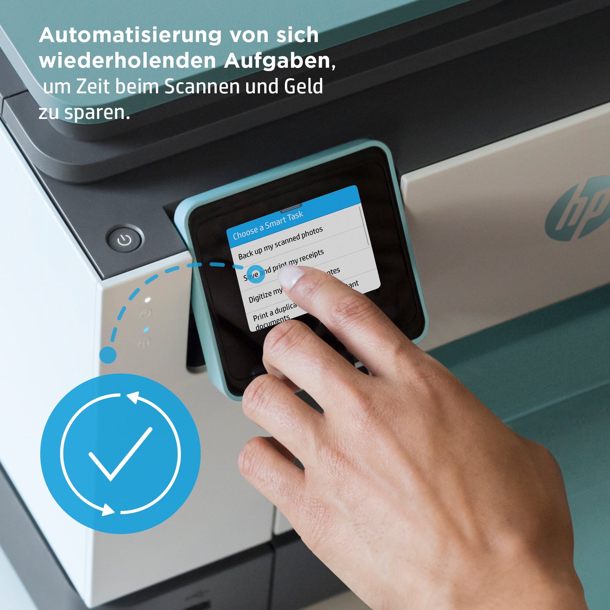 HP OfficeJet Pro 9025e – Farbtintenstrahl-Multifunktionsdrucker, A4, 4-in-1, Duplex, ADF, WLAN/LAN