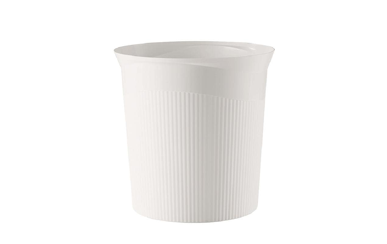 HAN Papierkorb Re-LOOP – 13 l – Kunststoff (PP), rund – weiss