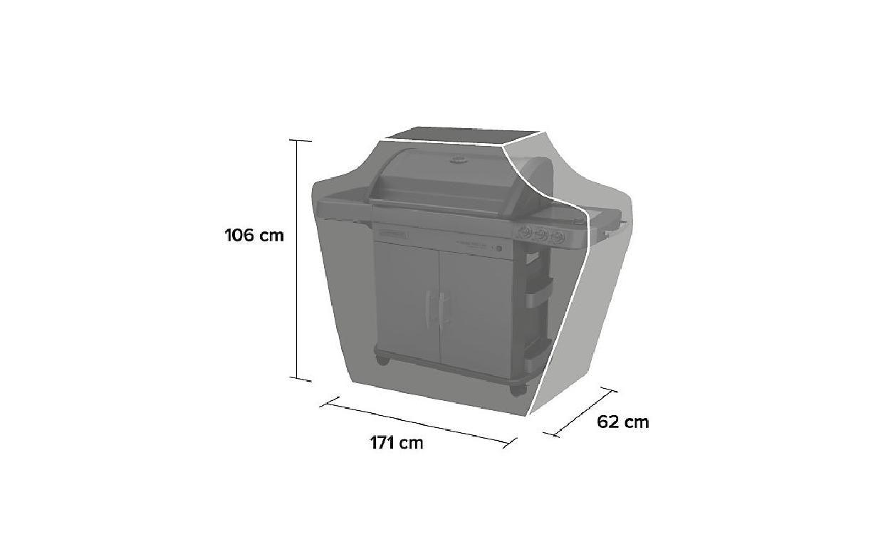 Campingaz Hülle – 171 × 65 × 106 cm, Schwarz, Polyester