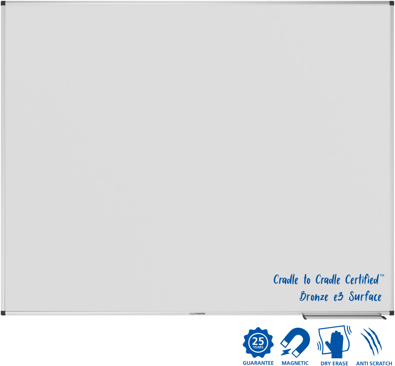 Legamaster UNITE PLUS Whiteboard – Emaille, magnetisch – 150 × 120 cm