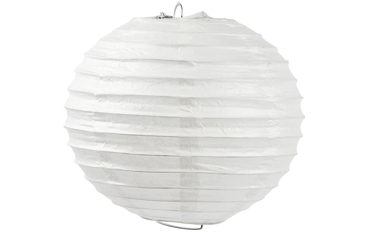 Creativ Company Papierlampion – Ø 35 cm – Papier, weiss – 1 Stück