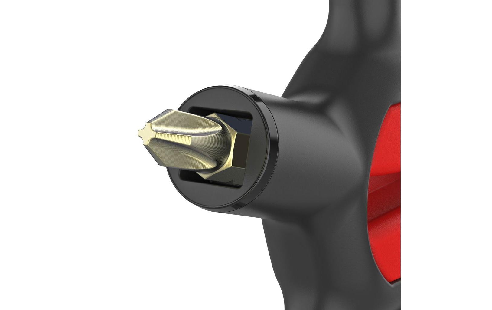 PB Swiss Tools Multi-Bit-Schraubenzieher-Set PH/SL/Dreieck/SQ, 9-teilig, magnetisch – PB 900.V01